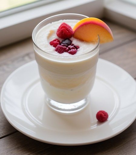 Peach-Berry Ice recipe image