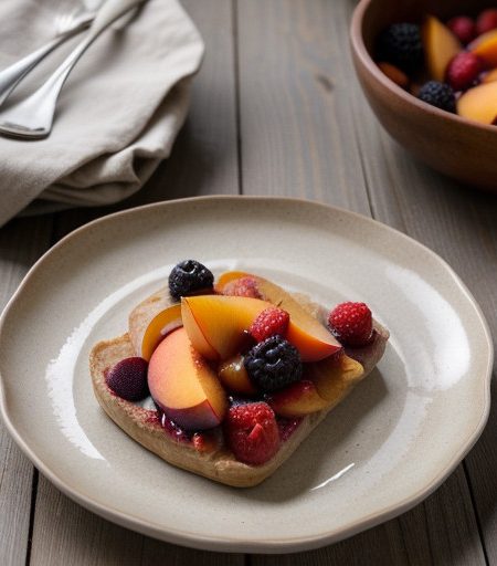 Peach & Berry Kanten recipe image