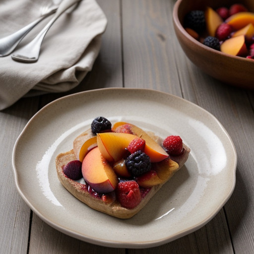 Peach & Berry Kanten recipe image