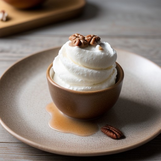 Peach-Bourbon Frozen Yogurt recipe image