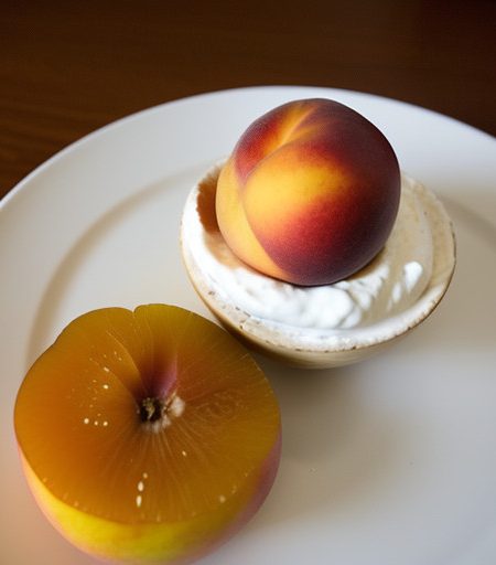 Peach Broulee recipe image