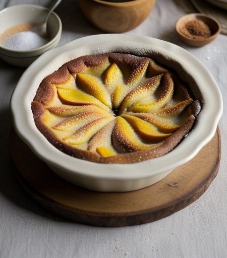 Peach Clafoutis recipe image
