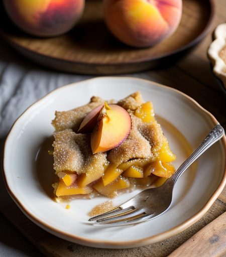 Peach Cobbler (Cotton Country Cookbook recipe image