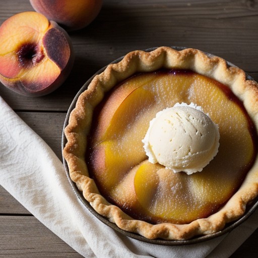Peach Cobbler (Southern Heritage Pies and Pastery Cookbook recipe image