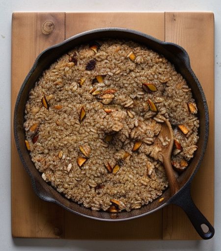 Peach Crisp (Usa Rice recipe image