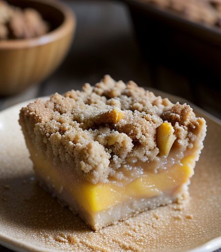 Peach Crumble recipe image