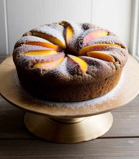 Peach Dump Cake recipe image