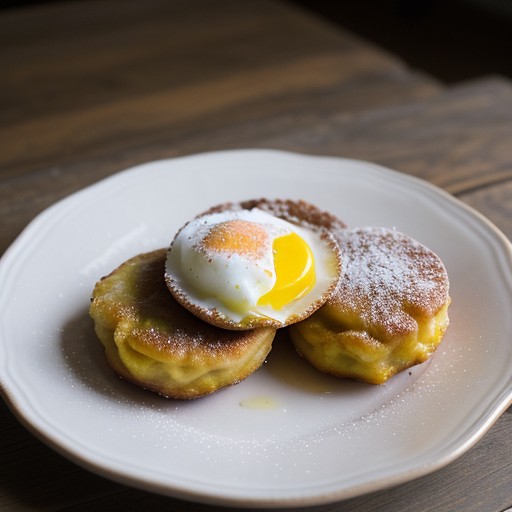 Peach Fritters (Parshing Ponakucka recipe image