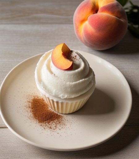 Peach Frozen Yogurt recipe image