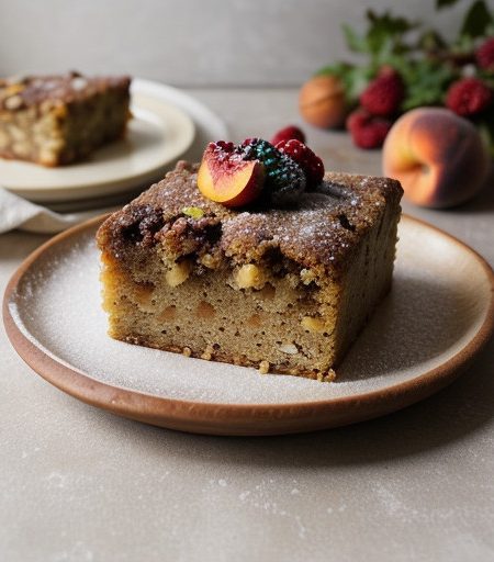 Peach Fruitcake recipe image