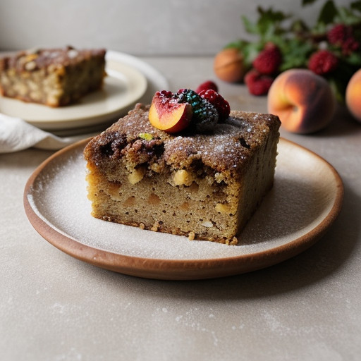 Peach Fruitcake recipe image