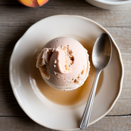 Peach Ice Cream Soda-Martha Stewart Living recipe image
