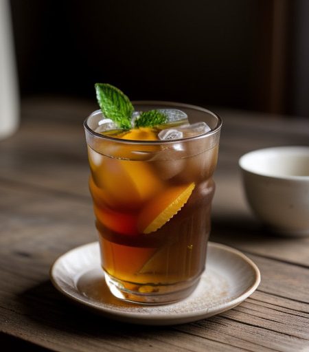 Peach Ice Tea recipe image