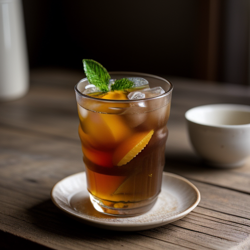 Peach Ice Tea recipe image