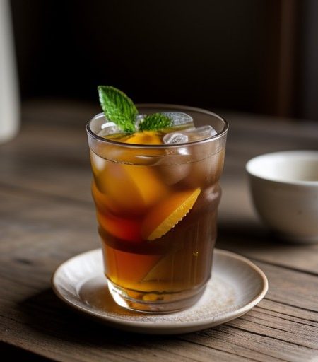Peach Ice Tea recipe image