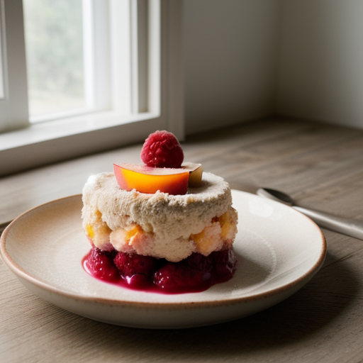 Peach Melba Dessert recipe image