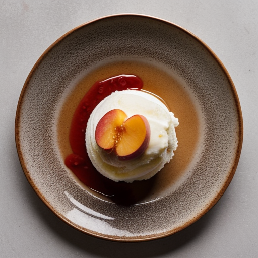 Peach Melba Dessert***(wcdj16 B recipe image