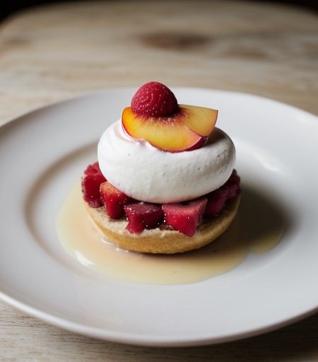 Peach Melba recipe image