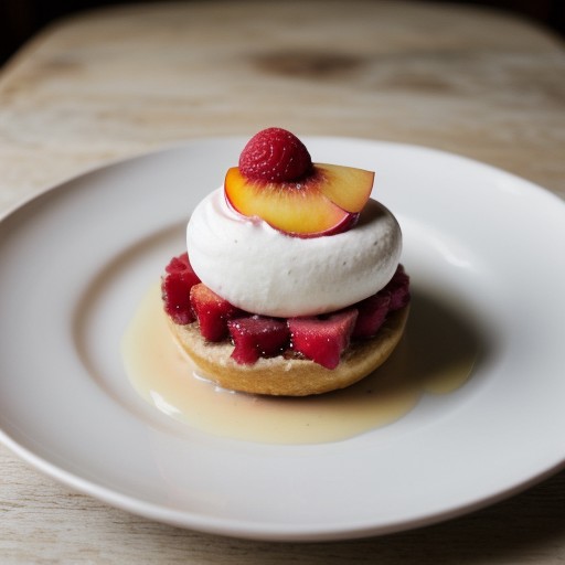 Peach Melba recipe image