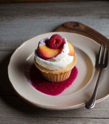Peach Melba recipe image