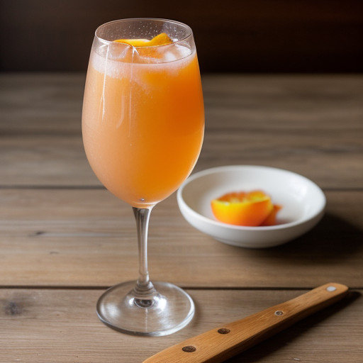 Peach Mimosas recipe image