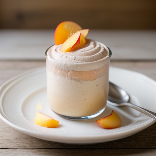 Peach Mousse recipe image