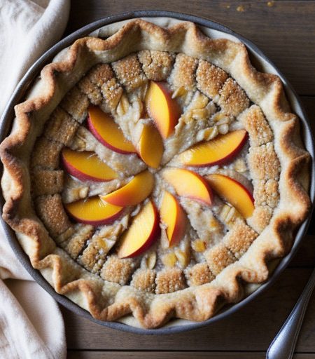 Peach-Oat Cobbler recipe image