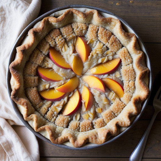 Peach-Oat Cobbler recipe image