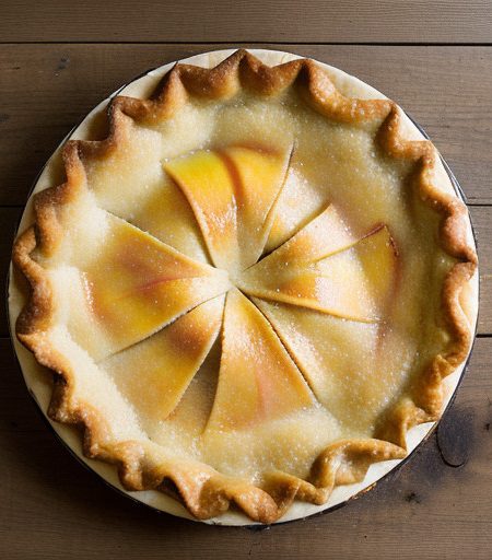 Peach Pie--10 Inch recipe image