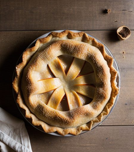 Peach Pie--9 Inch recipe image