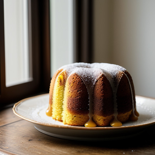 Peach Pound Cake recipe image