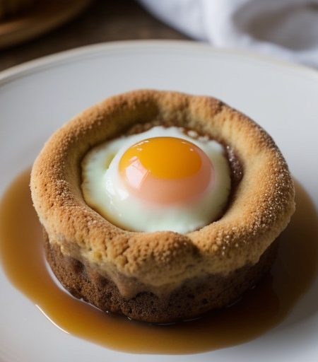 Peach Puff Pudding recipe image