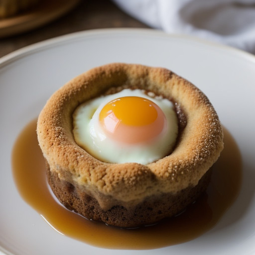 Peach Puff Pudding recipe image