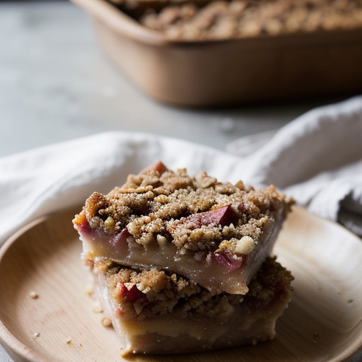 Peach-Rhubarb Crisp recipe image