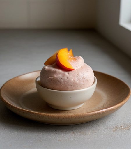 Peach Sherbet recipe image
