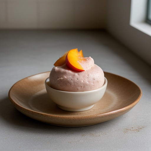 Peach Sherbet recipe image