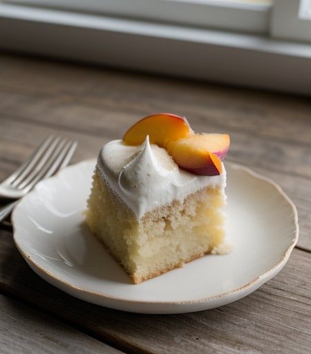 Peach Short Cake recipe image