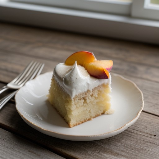 Peach Short Cake recipe image