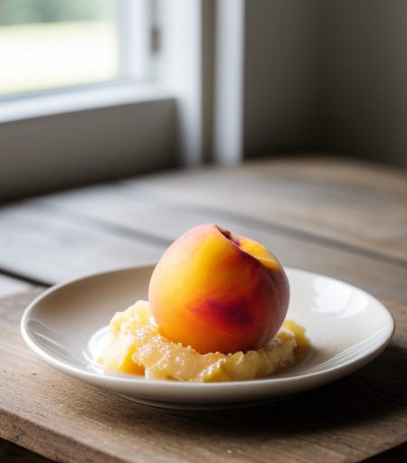 Peach Sorbet recipe image