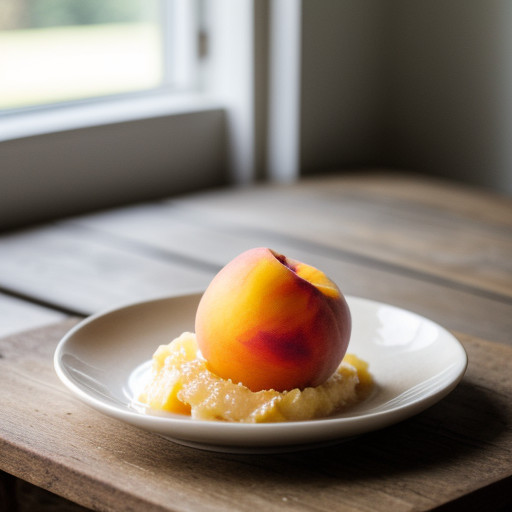 Peach Sorbet recipe image