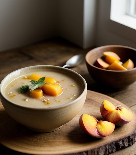 Peach Soup recipe image