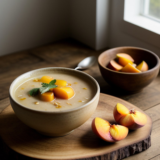 Peach Soup recipe image