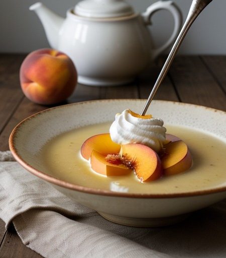 Peach Soup recipe image