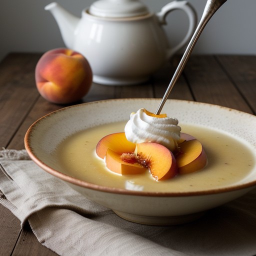 Peach Soup recipe image