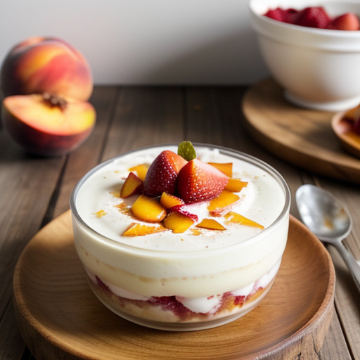Peach Trifle recipe image
