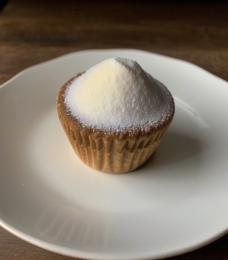 Peach Upside-Down Mufflns recipe image