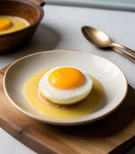 Peach Yam Custard recipe image