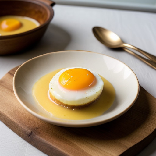Peach Yam Custard recipe image