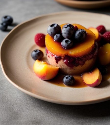 Peach and Berry Compote (2.5 PTS recipe image