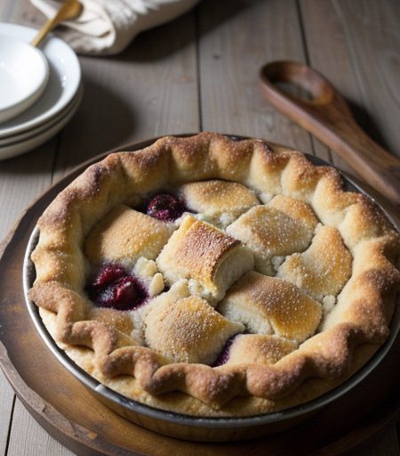 Peachberry Cobbler recipe image